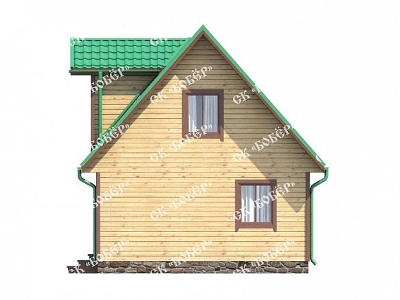 Дом из бруса 6х6. фото
